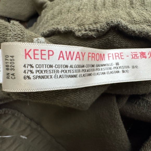 Free People Movement Sunny Skinny Sweatpants in Everest Olive Green Size Large - Picture 14 of 16